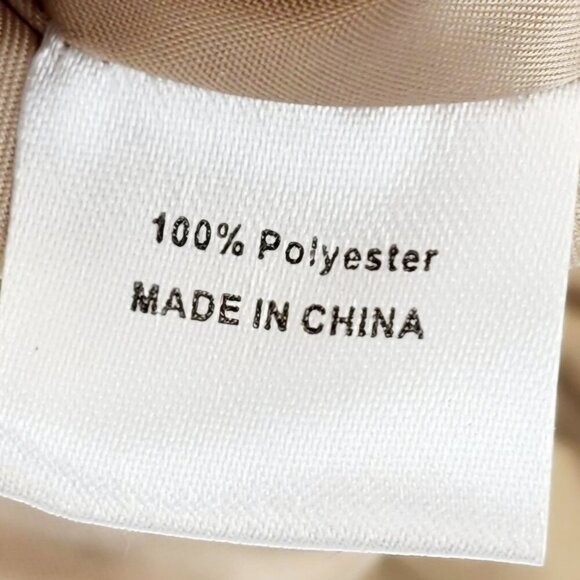 Merokeety Women Short Puffer Jacket Winter Cropped Coat Beige Size S - Picture 11 of 15